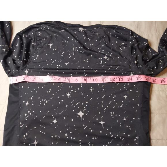 Nike Women's Small 3pc Bundle Sports Bras Star Print Top Black Silver Set - Picture 12 of 14